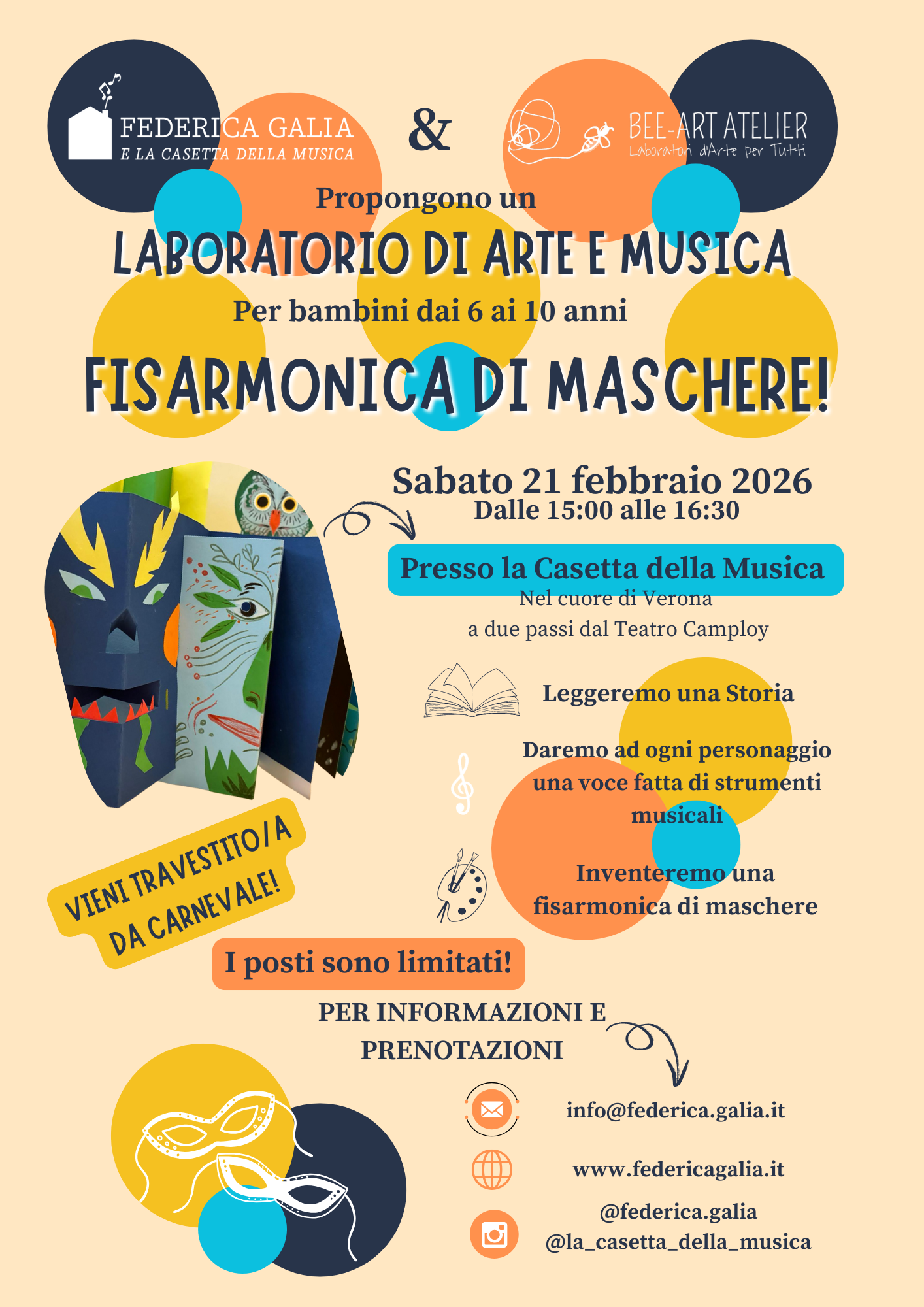 FISARMONICA DI MASCHERE